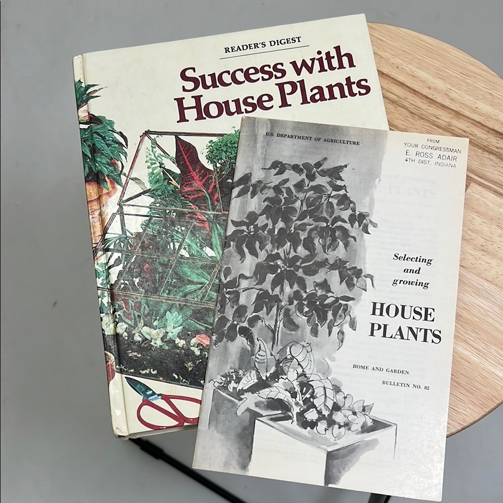 Reader's Digest Success with House Plants Hardcover Book